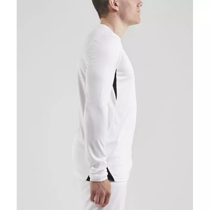 Craft Pro Control Impact long-sleeved T-shirt, White/Black, large image number 4