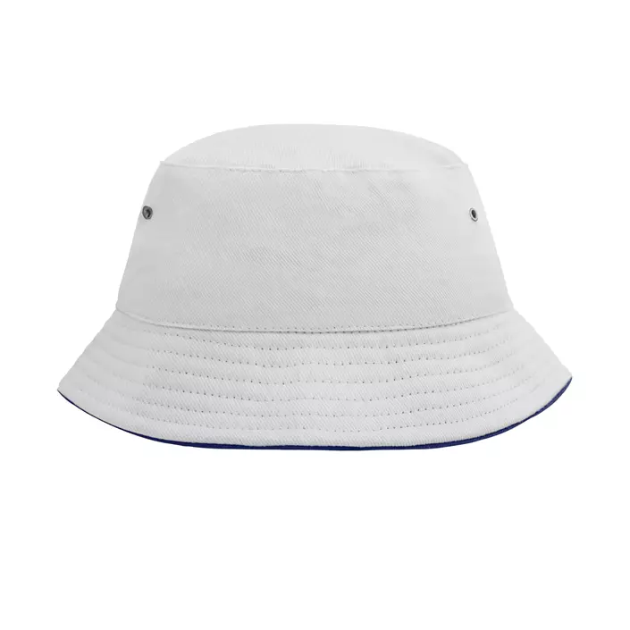 Myrtle Beach GI jungle hat / Fisherman's hat for kids, White/Marine, White/Marine, large image number 0