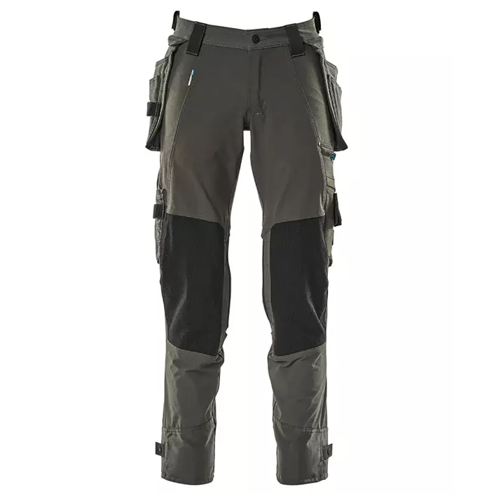Mascot Advanced craftsman trousers Full stretch, Dark Anthracite, large image number 0