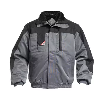 Engel pilot jacket, Grey/Black