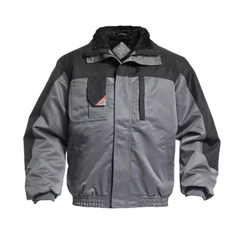 Engel pilot jacket, Grey/Black