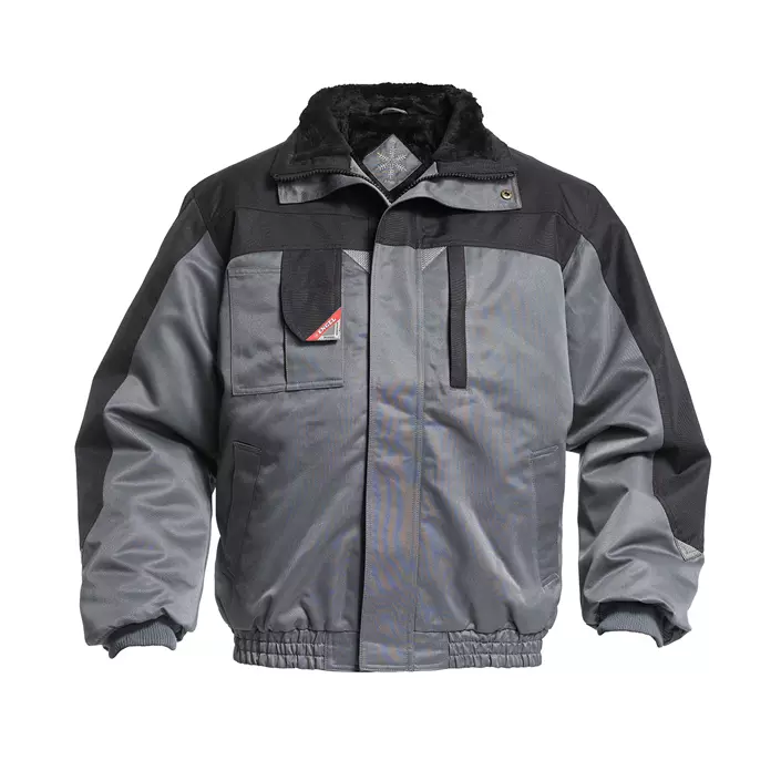 Engel pilot jacket, Grey/Black, large image number 0