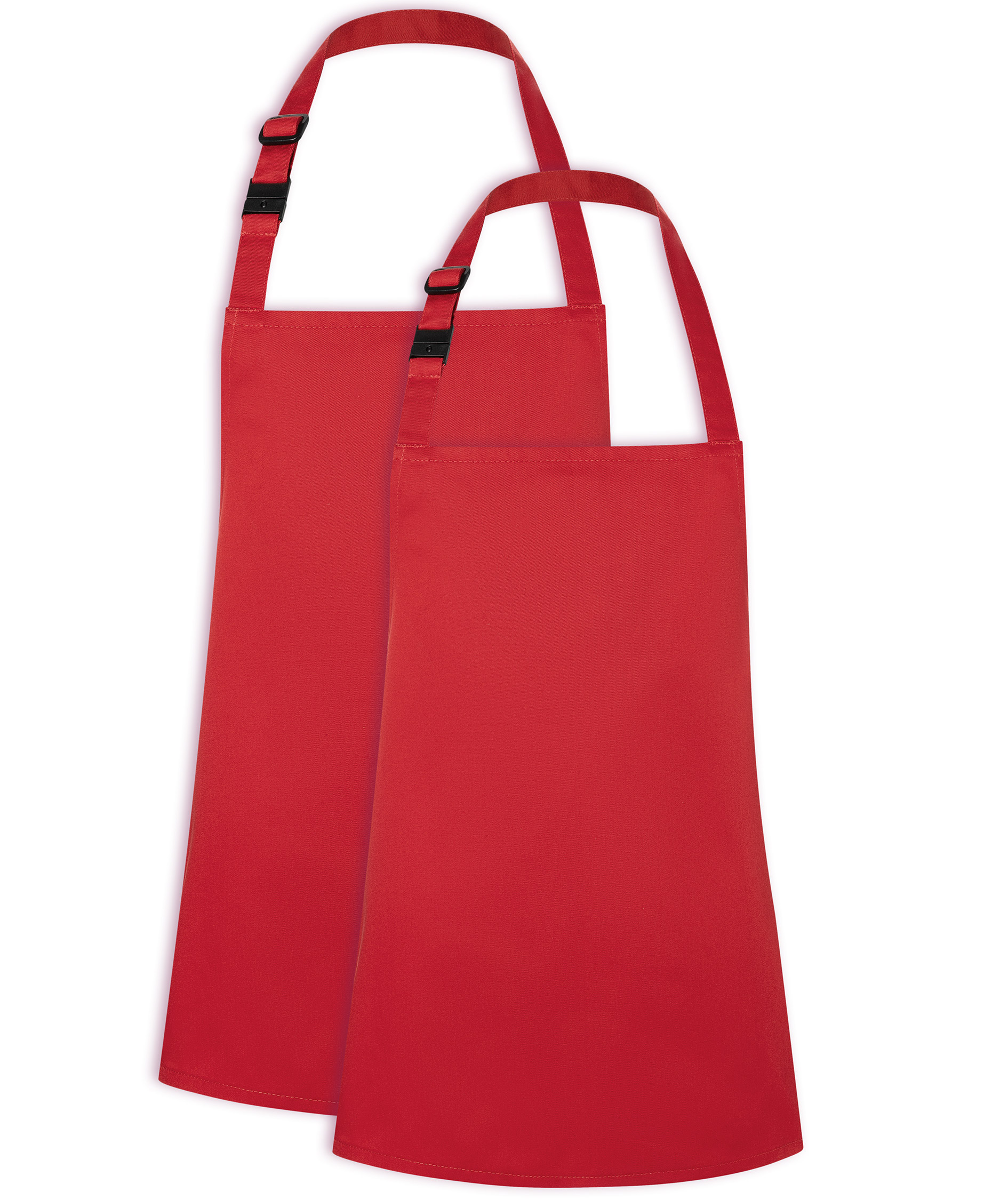 Karlowsky bib apron for kids, Red, Red, large image number 3