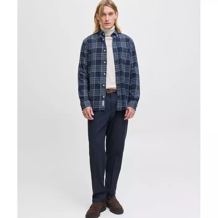 Jack & Jones Premium JPRBLUBROOK CHECK skjorta, Dark navy, large image number 6