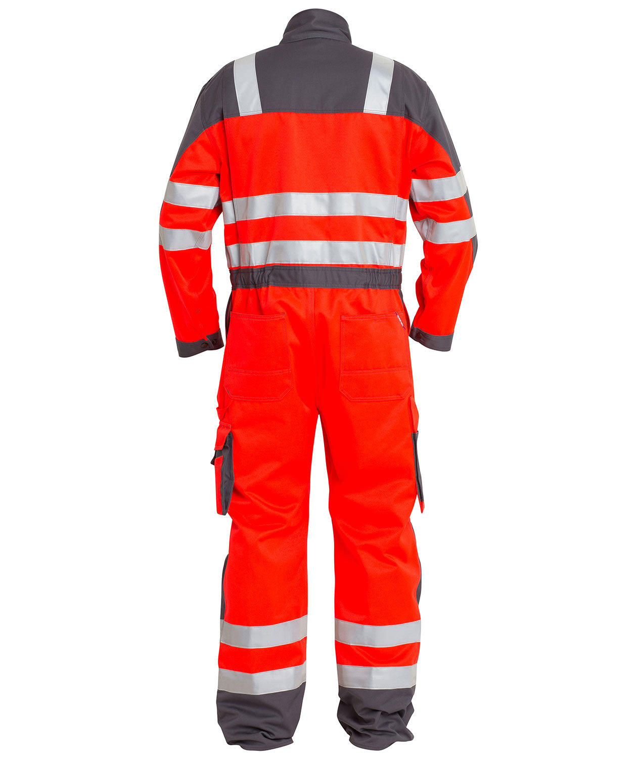 Engel Overall, Hi-vis rot/grau