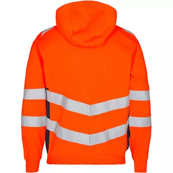 Engel Safety hoodie, Orange/Blue Ink