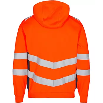 Engel Safety hoodie, Orange/Blue Ink