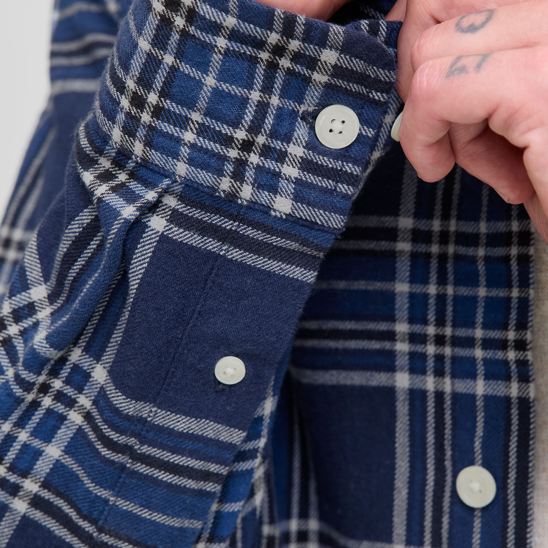 Jack & Jones Premium JPRBLUBROOK CHECK shirt, Dark navy, large image number 5