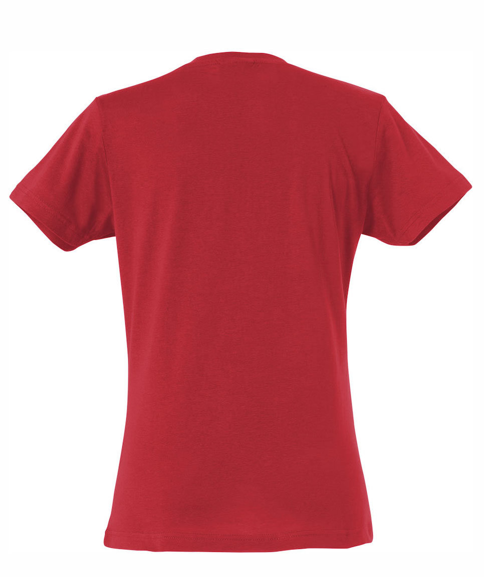 Clique Basic women's T-shirt, Red