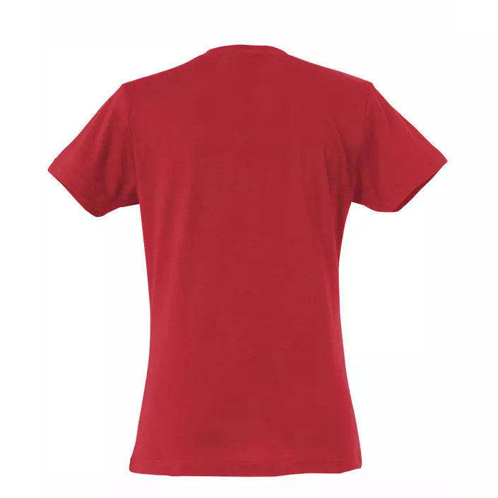 Clique Basic T-shirt dam, Röd, large image number 1