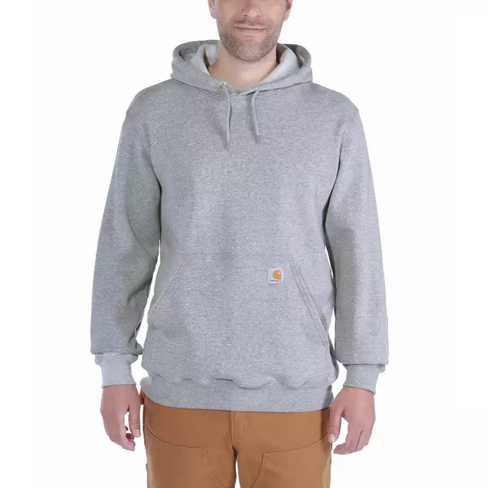Carhartt Midweight Hooded sweatshirt, Gråmelerad, large image number 1