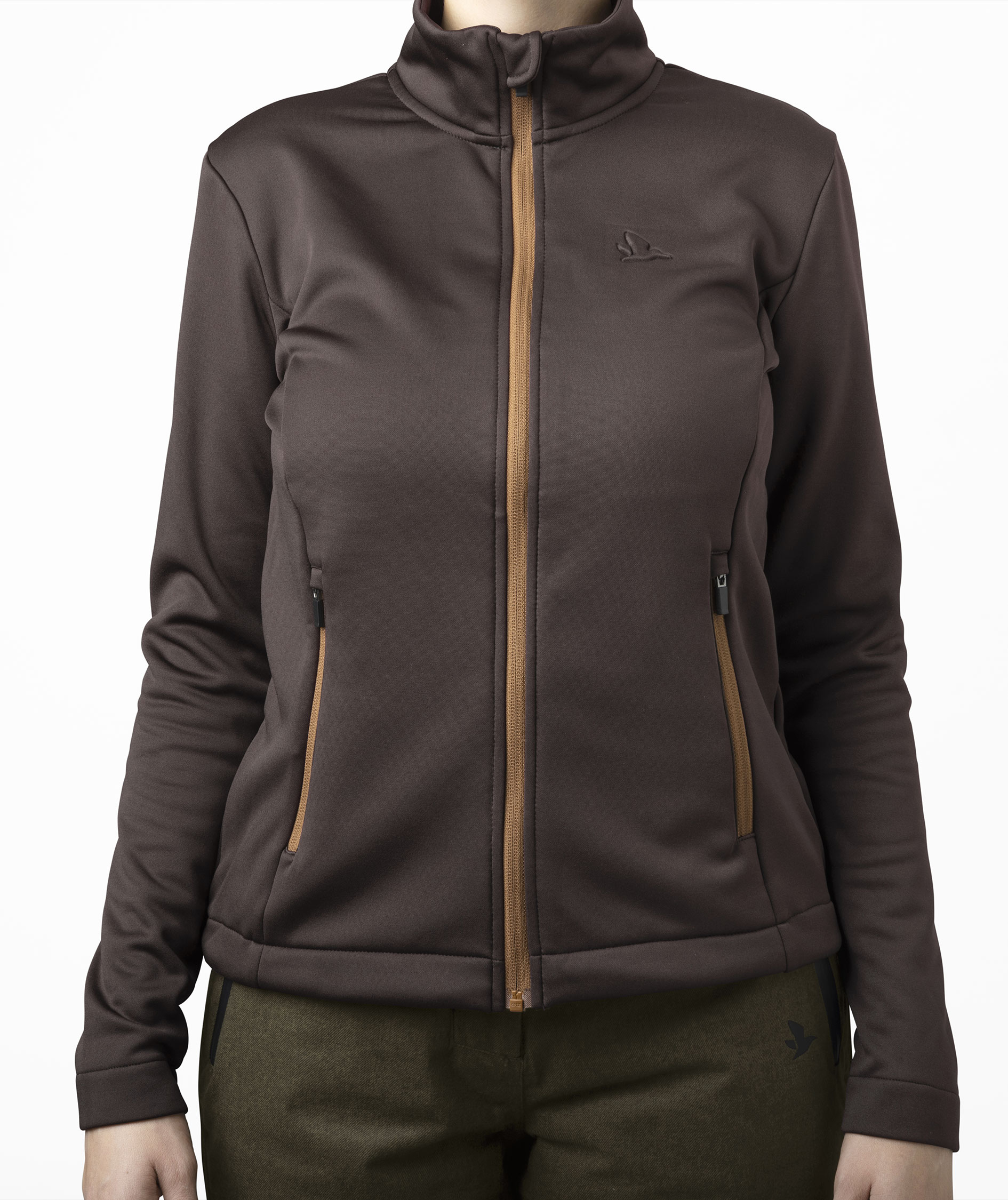 Seeland Emily women's fleece jacket, Dark brown, large image number 2