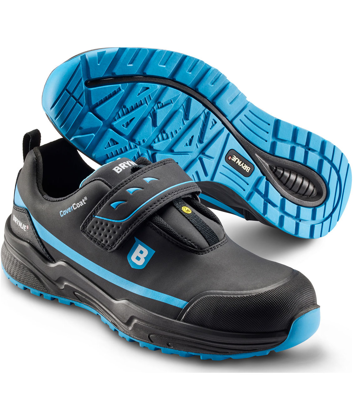 2.Sortering Brynje Blue Energy skyddsskor S3, Svart