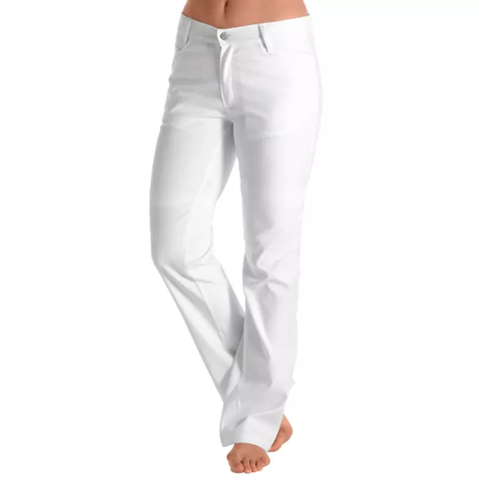 Kentaur women's trousers, White, large image number 2