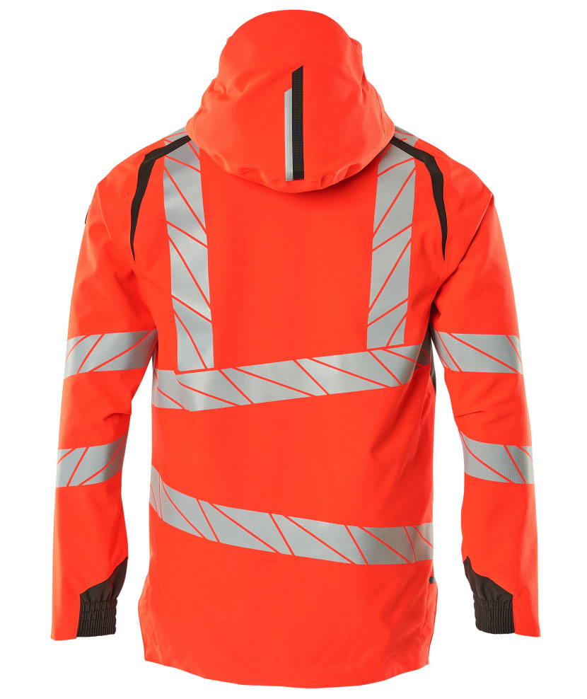 Mascot Accelerate Safe shell jacket, Hi-vis red/Dark anthracite, Hi-vis red/Dark anthracite, large image number 1
