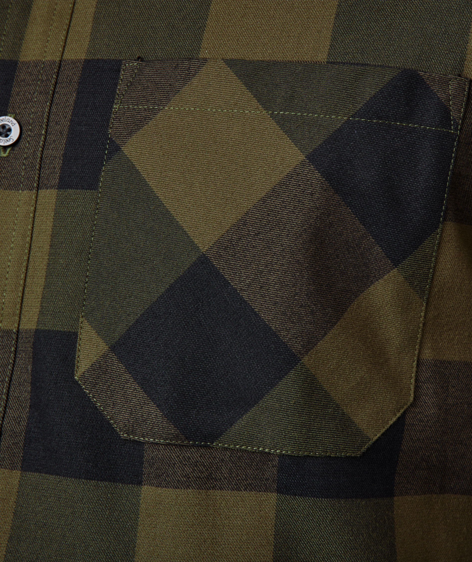 Seeland Toronto skjorta, Green Check, large image number 3