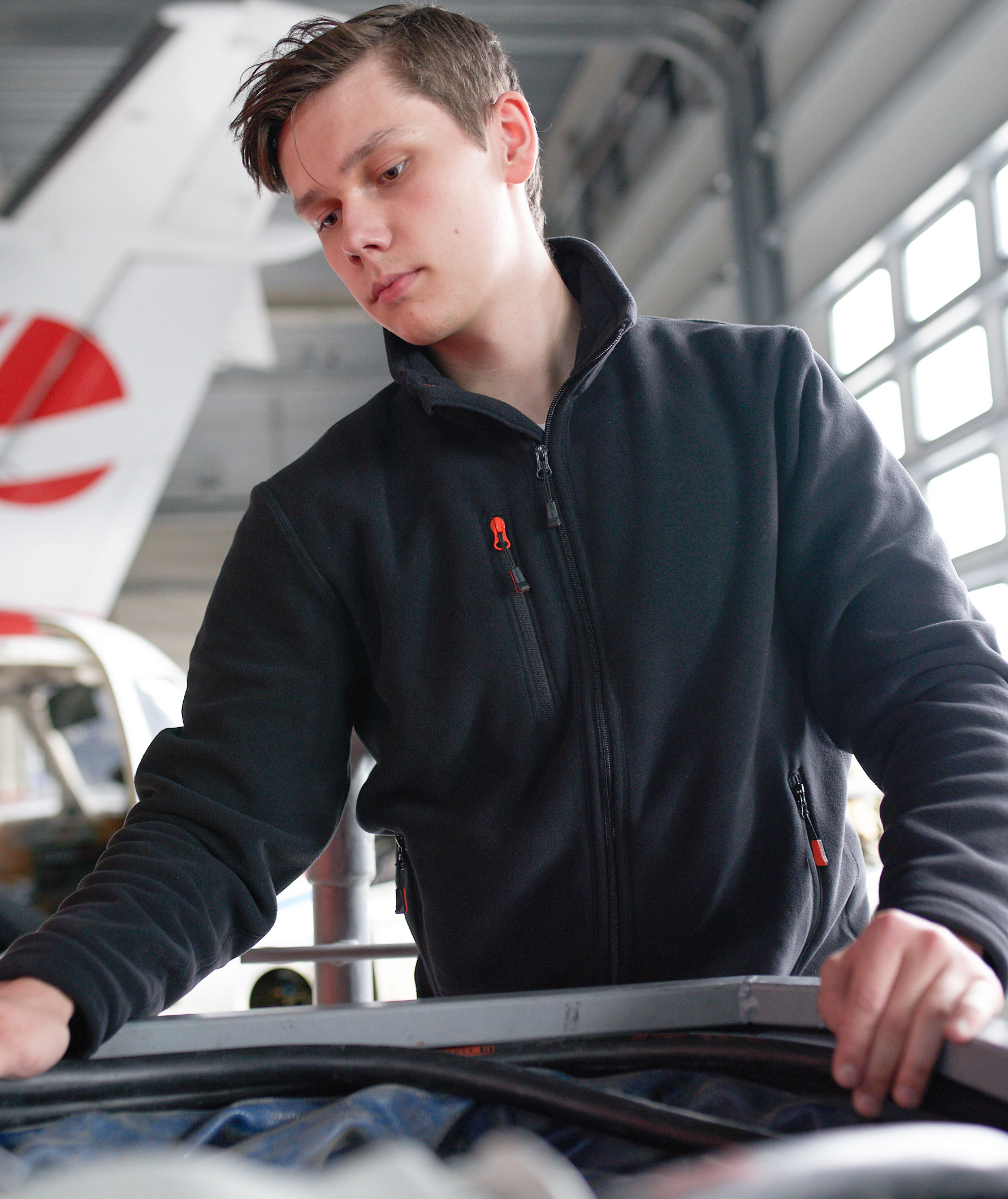 Helly Hansen Oxford fleece jacket, Black, large image number 3