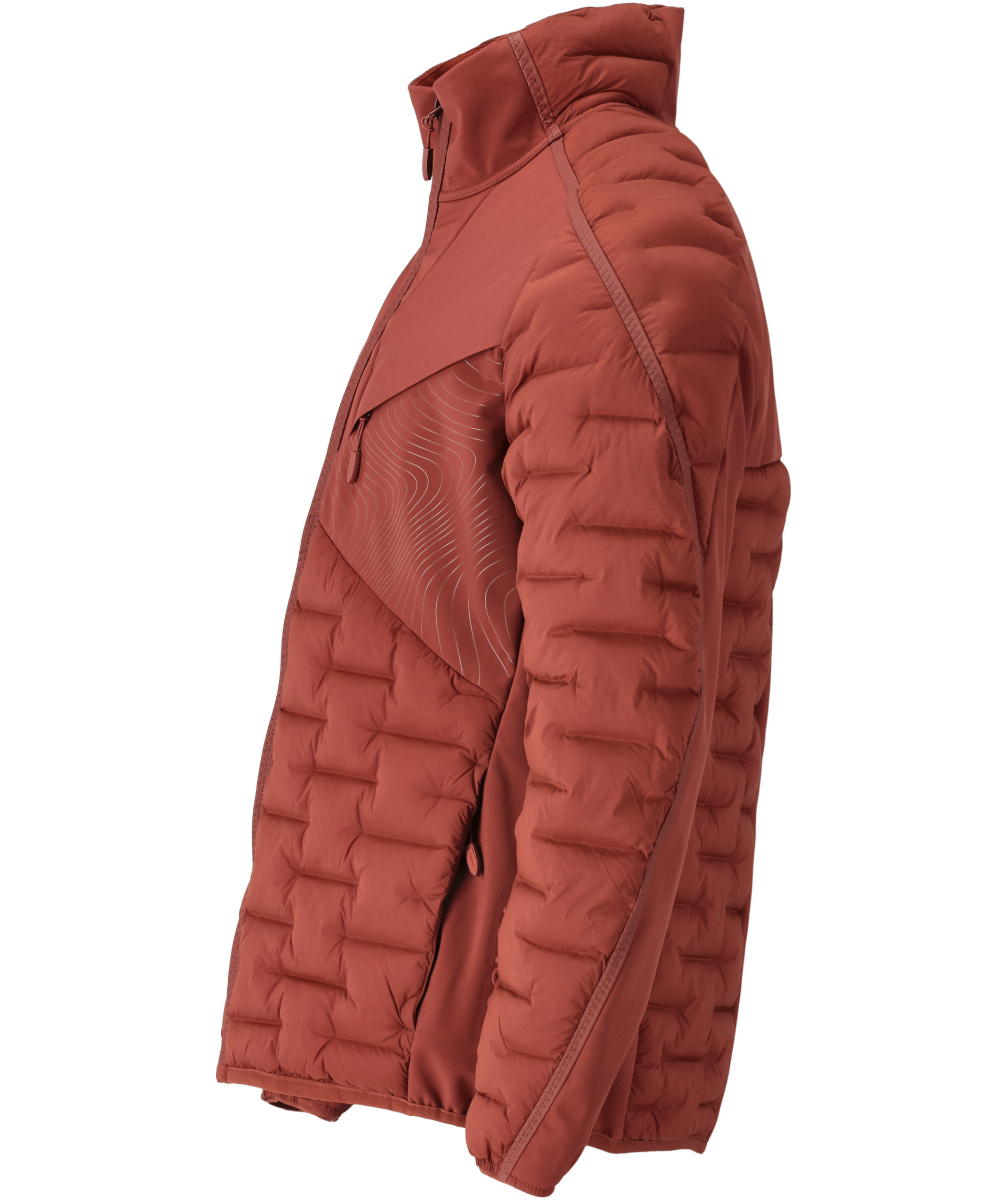 Mascot Customized Steppjacke, Herbstrot, large image number 3