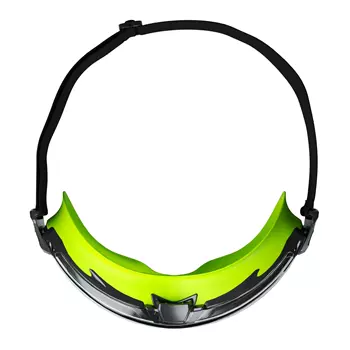 Hellberg Neon Plus ELC AF/AS skyddsglasögon/goggles, Transparent bärnsten