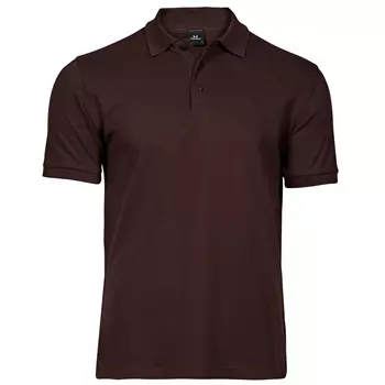Tee Jays Luxury Stretch polo T-shirt, Chocolate