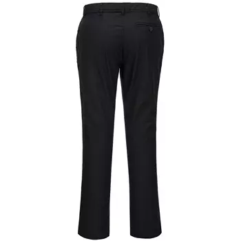 Portwest stretch slim service trousers, Black