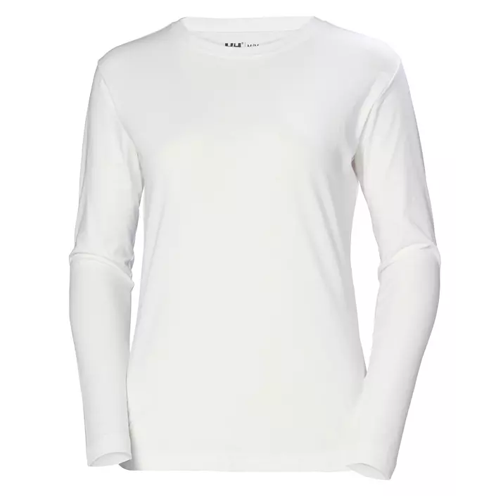 Helly Hansen Classic langærmet dame T-shirt, Hvid, large image number 0
