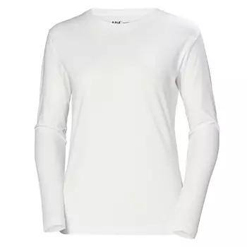 Helly Hansen Classic langærmet dame T-shirt, Hvid