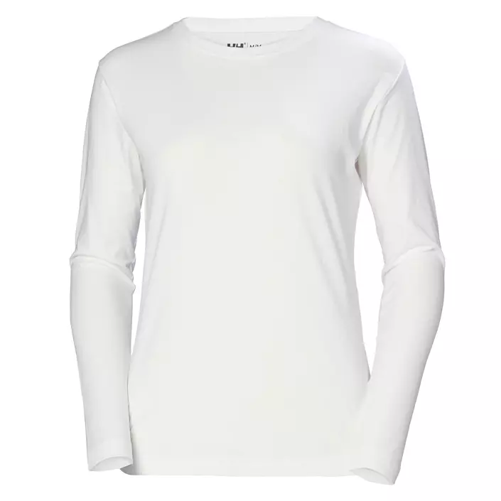 Helly Hansen Classic langærmet dame T-shirt, Hvid, large image number 0