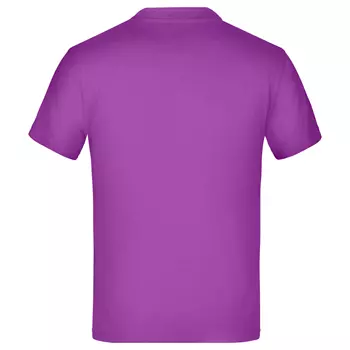 James & Nicholson Junior Basic-T T-shirt for barn, Purple