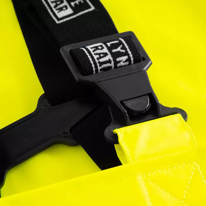 Lyngsøe Multinorm PU regnoveralls, Hi-Vis Gul, large image number 1