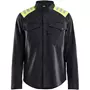 Blåkläder FR Arbeitshemd, Schwarz/Hi-Vis Gelb Blåkläder FR Arbeitshemd, Schwarz/Hi-Vis Gelb