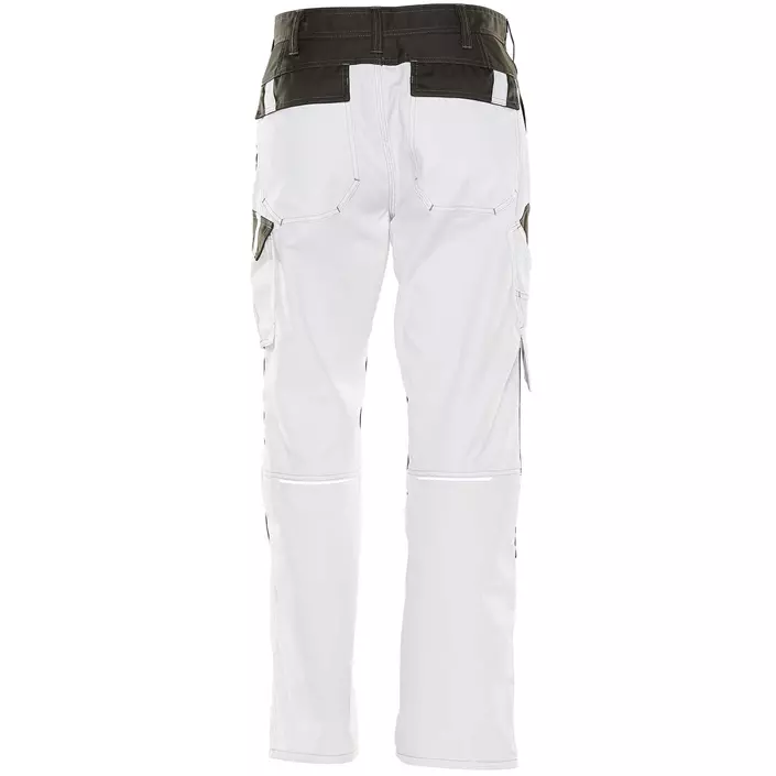 Mascot Crossover Temora Work trousers, White/Dark Antracit, large image number 1