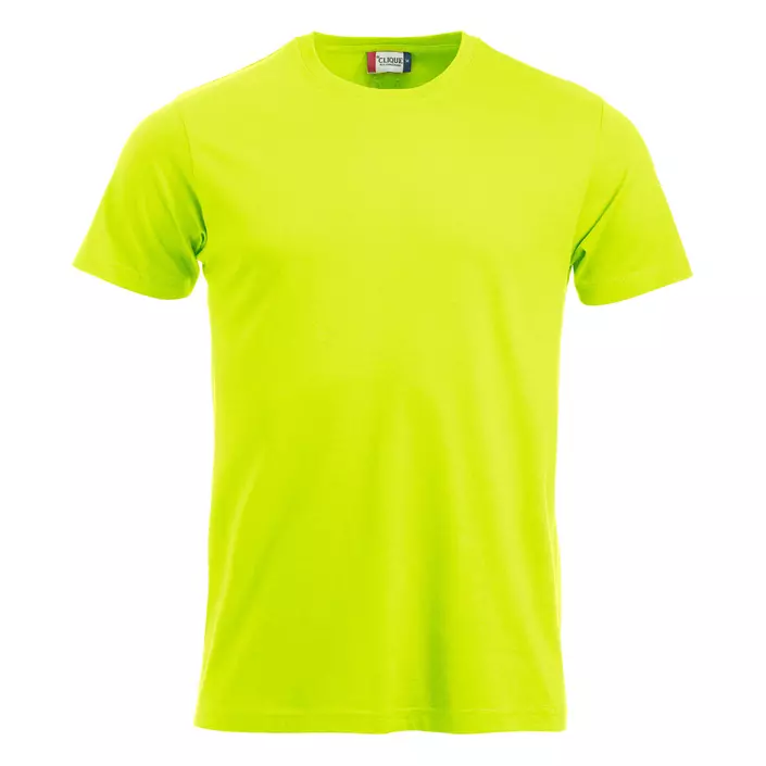 Clique New Classic T-shirt, Hi-Vis Green, large image number 0