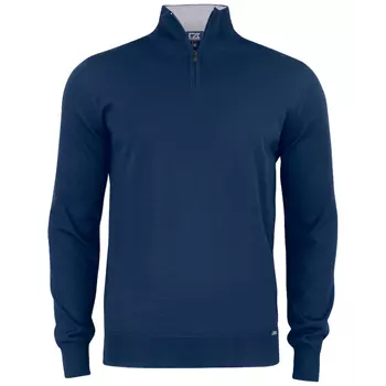 Cutter & Buck Everett  sweatshirt with merino wool, Dark navy