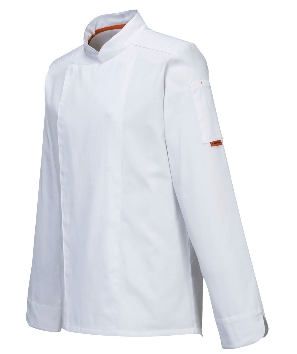 Portwest C838 chefs jacket, White, large image number 2
