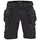 Blåkläder craftsman shorts, Black, Black, swatch