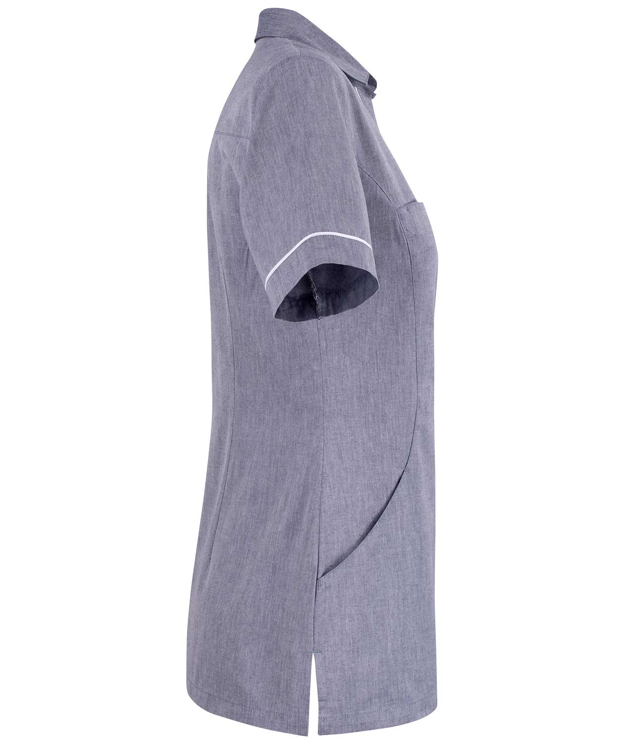 Smila Workwear Liva women's smock, Grey Melange, large image number 2