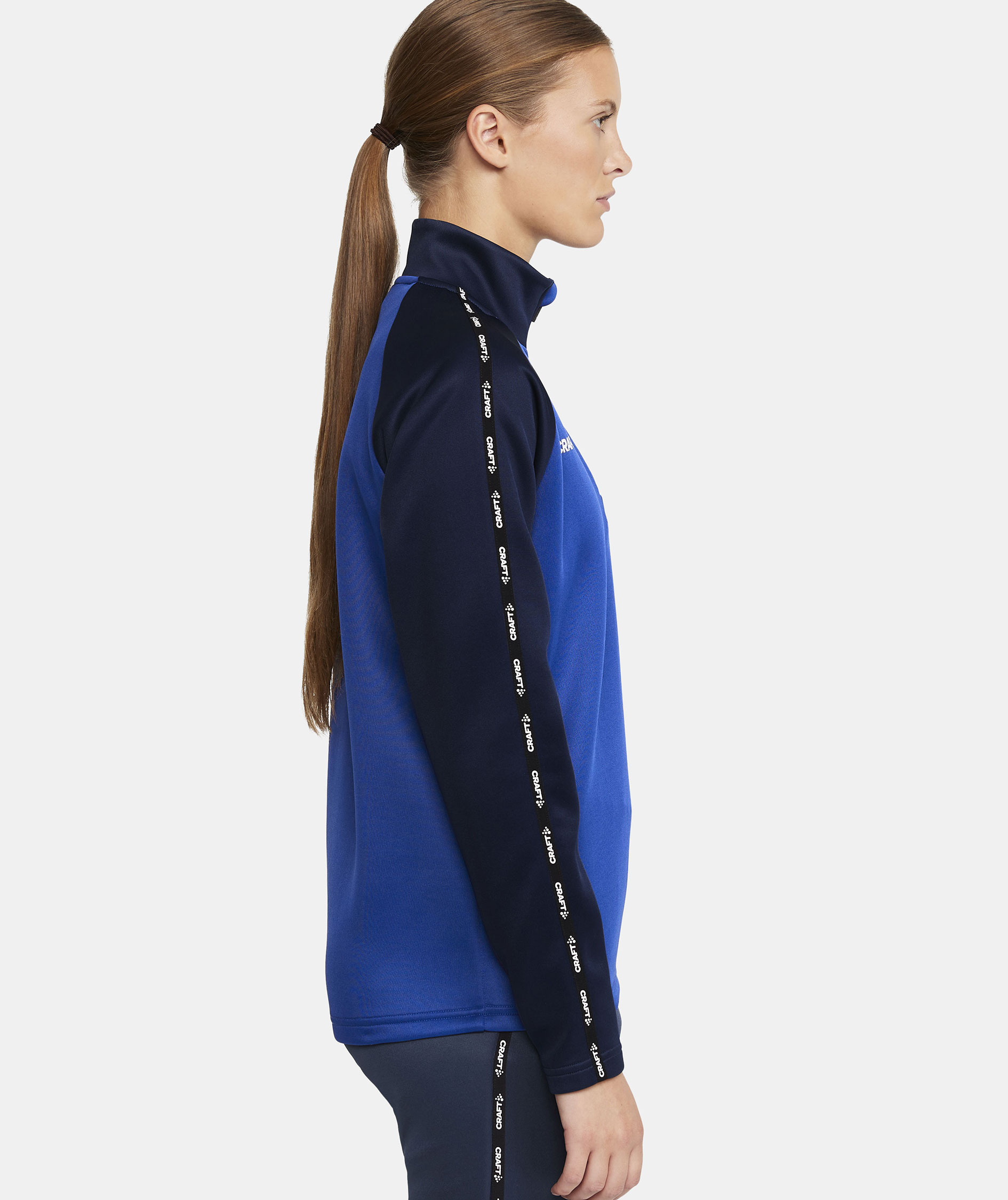 Craft Squad 2.0 women's halfzip training pullover, Club Cobolt-Navy, large image number 6