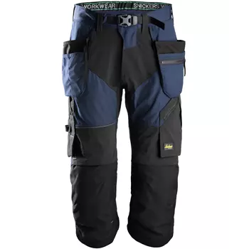 Snickers craftsman knee pants FlexiWork 6905, Marine Blue/Black