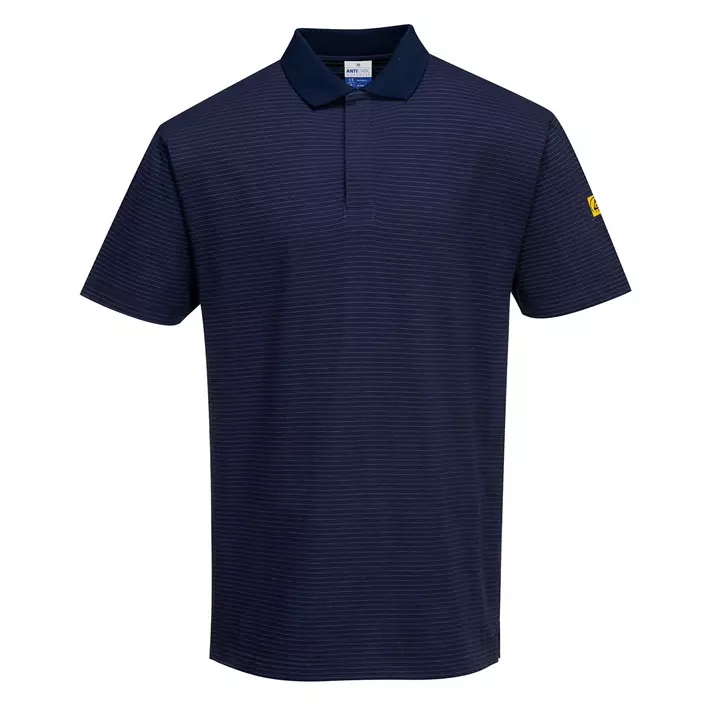 Portwest ESD polo T-shirt, Marine, large image number 0