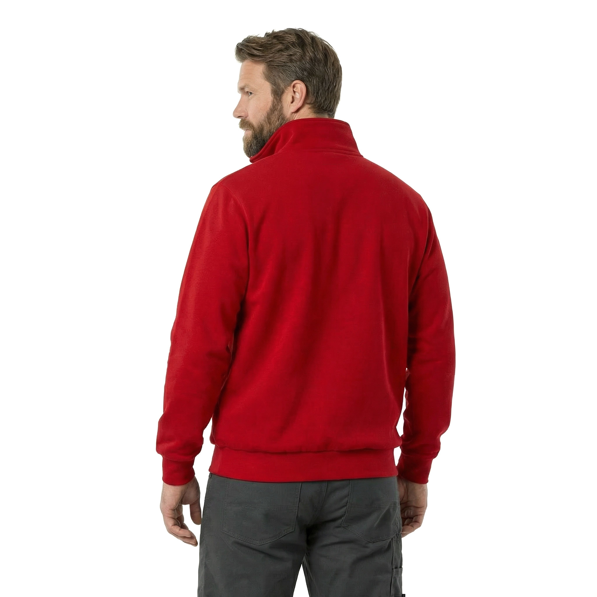 Fristads Acode sweatshirt, Red, large image number 3