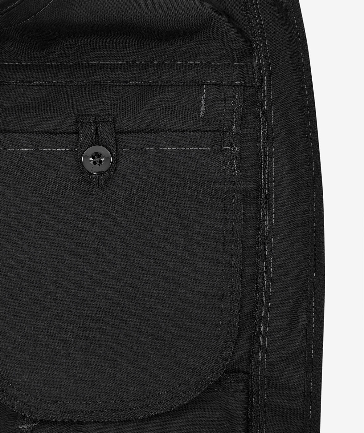 Fristads arbetsv&auml;st 5555 STFP, Svart/Gr&aring;, large image number 6