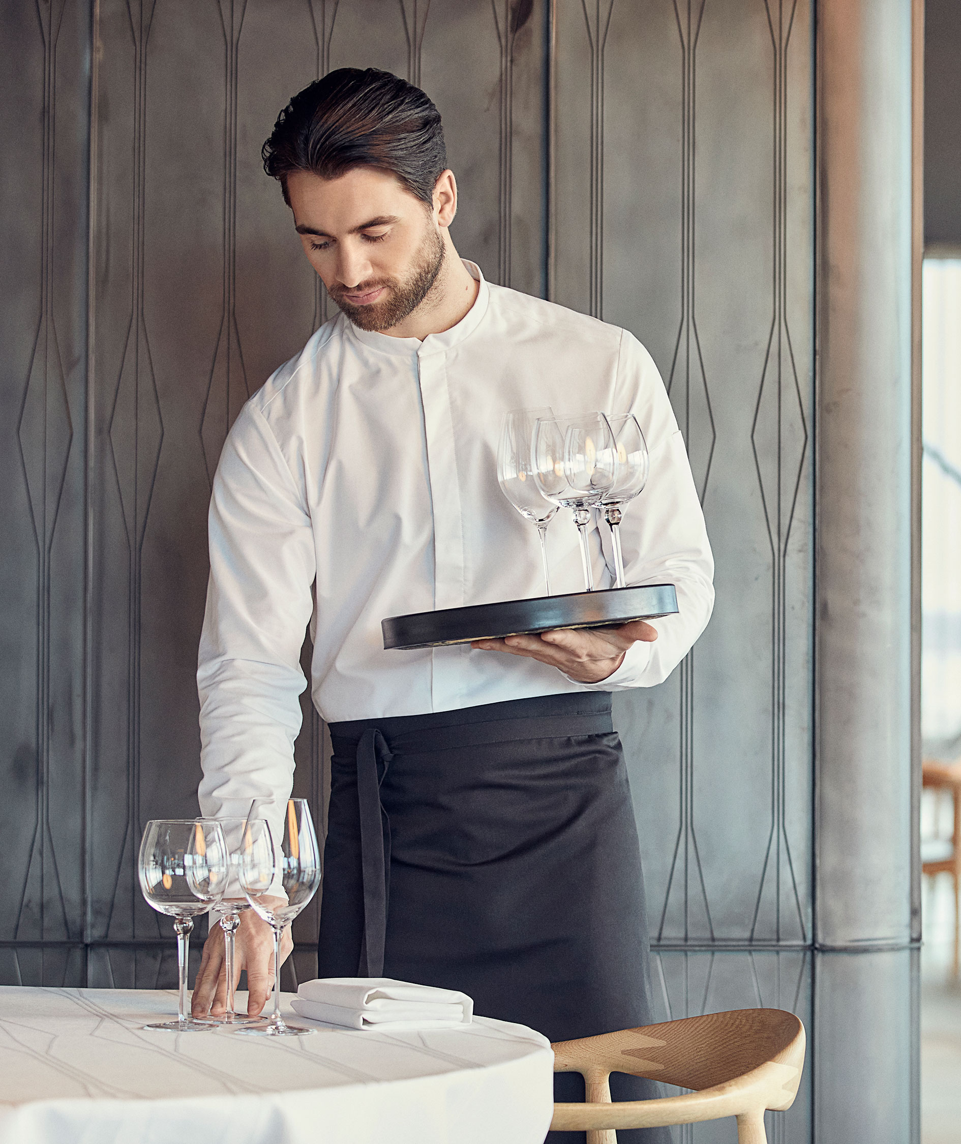 Kentaur modern fit shirt, White