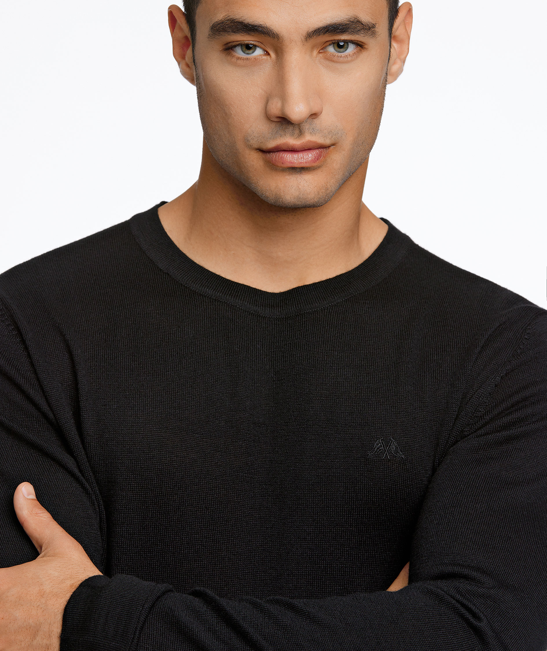 Lindbergh with merino wool, Black, large image number 3