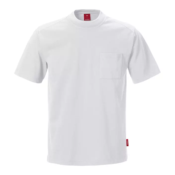 Kansas T-shirt 7391, Hvid, large image number 0