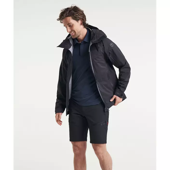 Tenson TXlite Flex shorts, Black, large image number 1