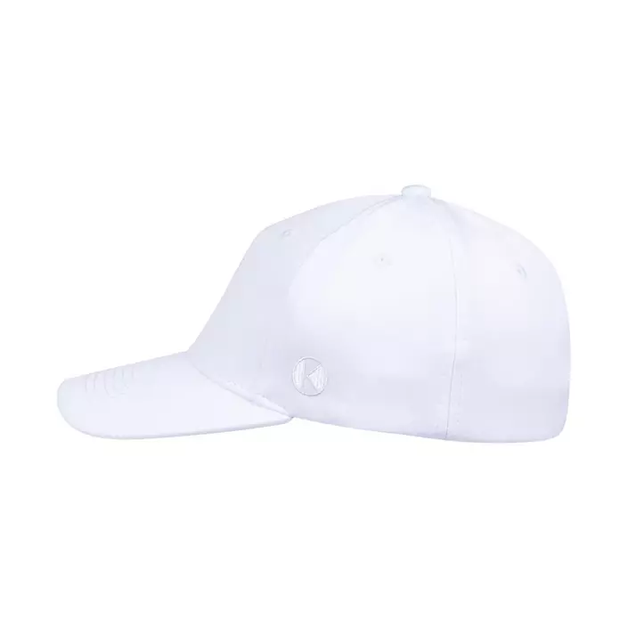 Karlowsky 5 panel stretch cap, White, large image number 2
