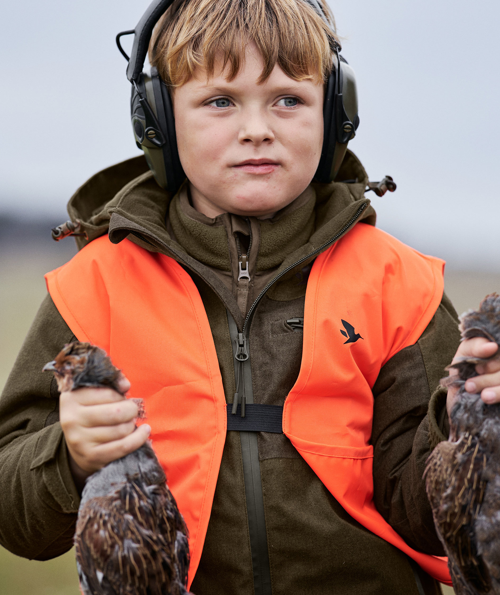 Seeland Avail jacket for kids, Pine Green Melange, large image number 8