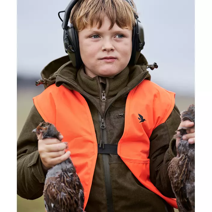 Seeland Avail jakke til børn, Pine green melange, large image number 8