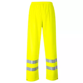 Portwest FR Sealtex rain trousers, Hi-Vis Yellow